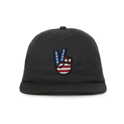American Made Solid Back Dad Cap