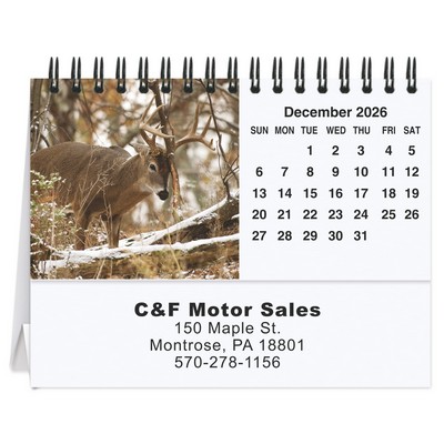 Wildlife Tent Desk Calendar (5 13/16"x 4 ½")
